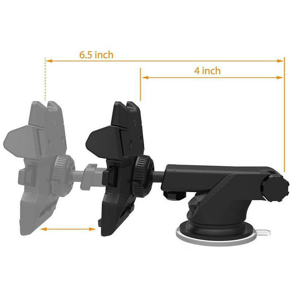 360 Rotatable In Car Suction Phone Holder Dashboard Windscreen Universal Mount
