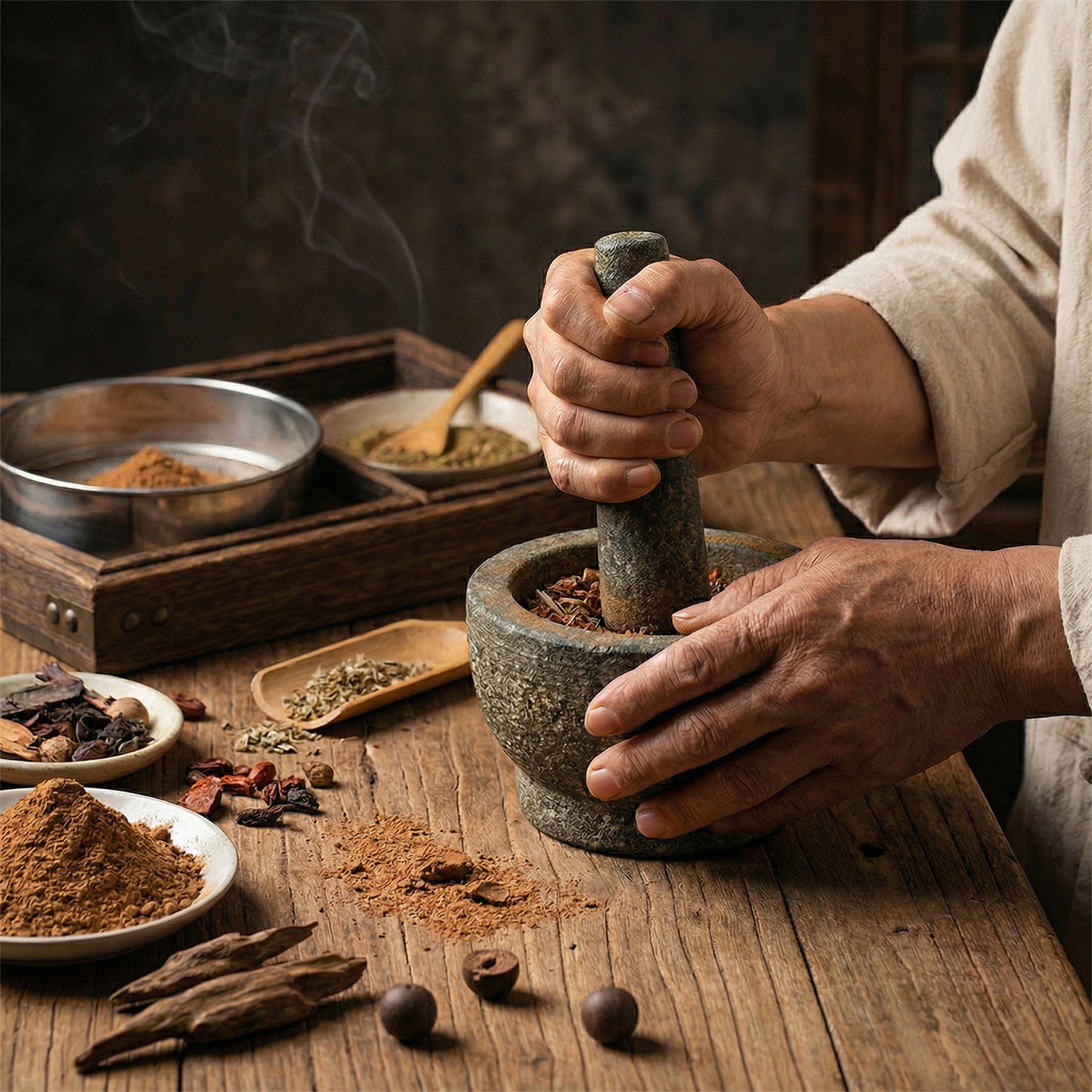 Chinese Herbal Bracelet