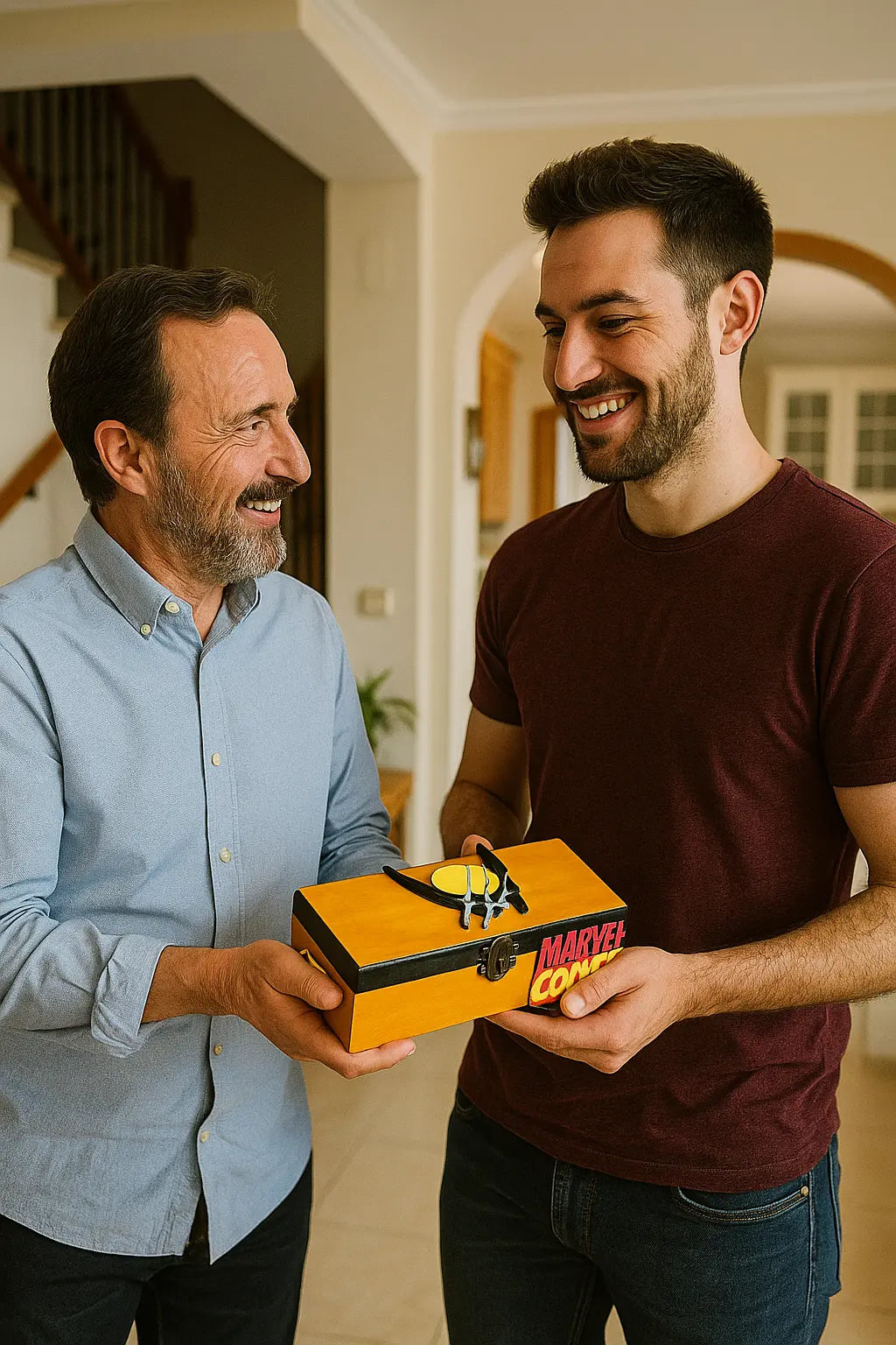 Wolverine Box - Hand-Painted Wood EME