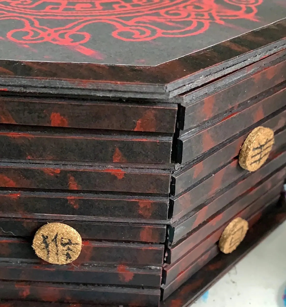 Miraculous Jewelry Box Base Case - 12 Side Drawers + Top Opening | EME Gifts EME