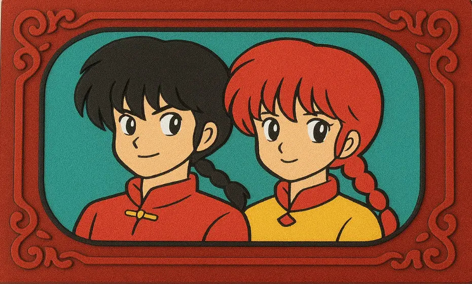 Caja Ranma 1/2 Artesanal - Coleccionista Anime Hecha a Mano | EME Regalos EME