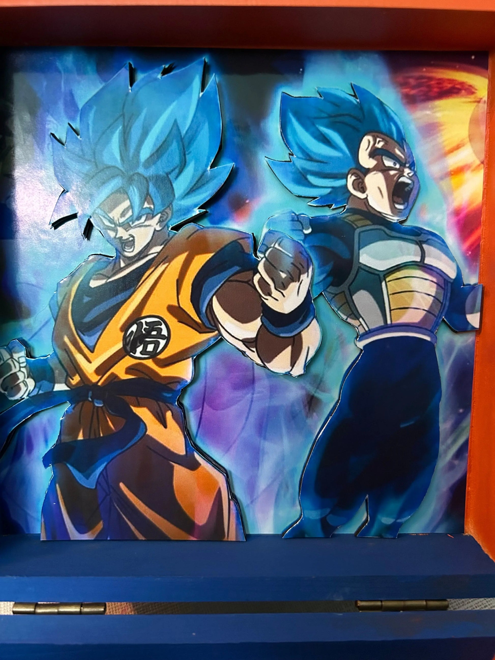 Goku Vegeta Box - Wood Anime | EME EME