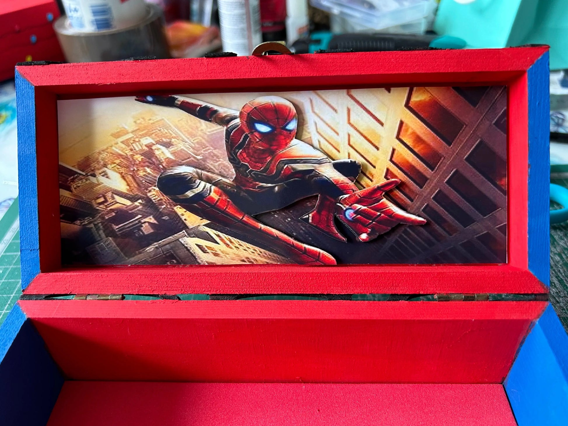 Spider-Man Box - Decorative Wooden Superhero | EME EME