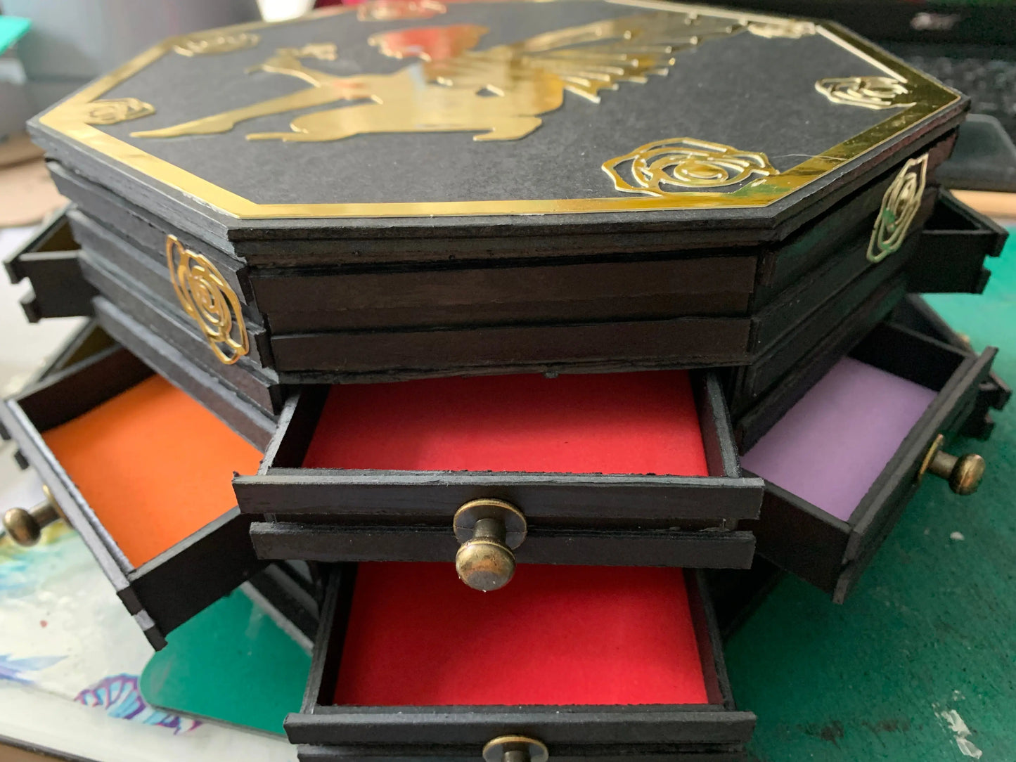 Magical Fairy Jewelry Box - Handmade Wooden Jewelry Organizer | EME EME