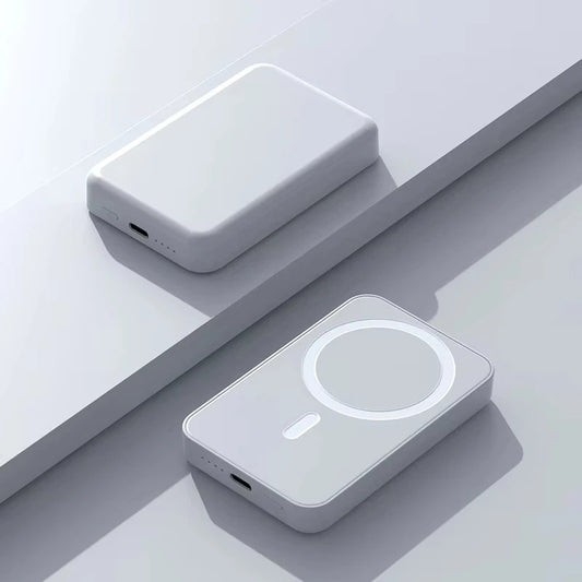 20W Power Bank With Magnetic Closure, 10000mAh, Portable, Wireless, Fast Charging, MagSafe Compatible For IPhone 15 Pro Max And 16 Pro  ONLY SHIPPING GERMANY
