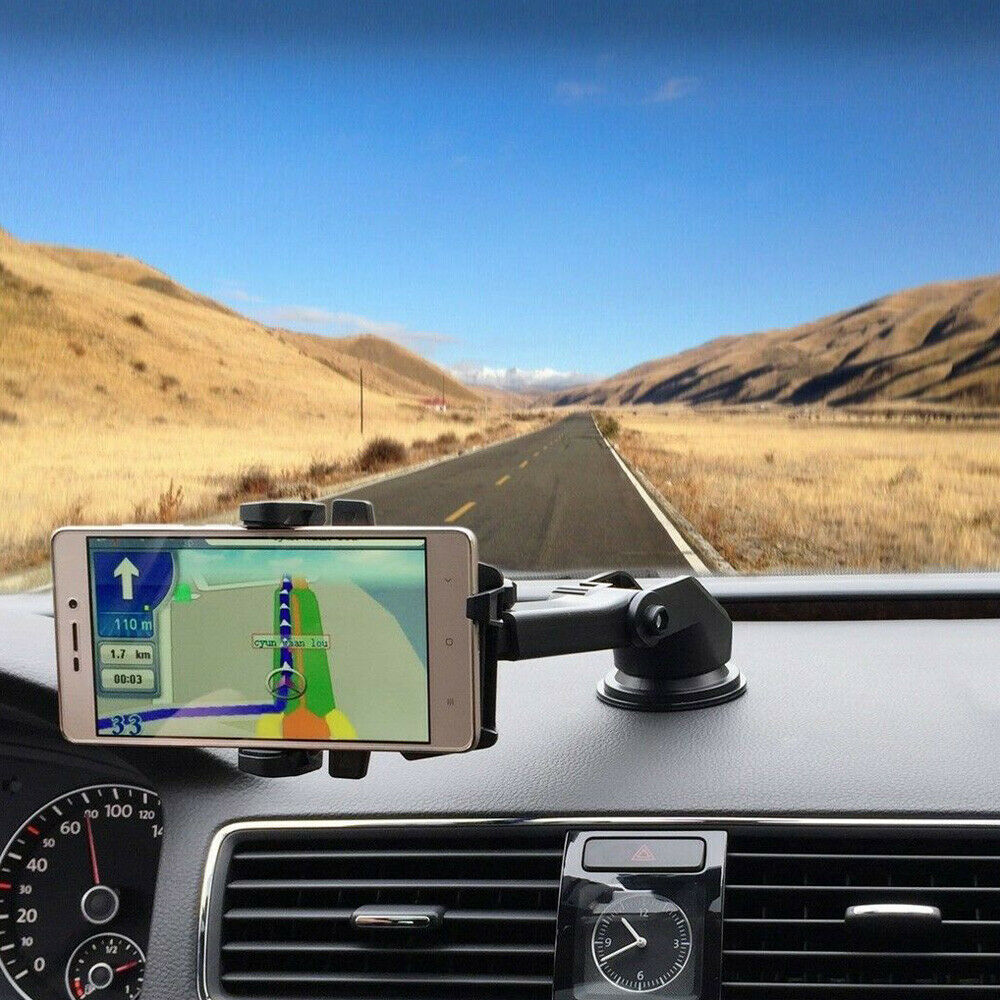 360 Rotatable In Car Suction Phone Holder Dashboard Windscreen Universal Mount
